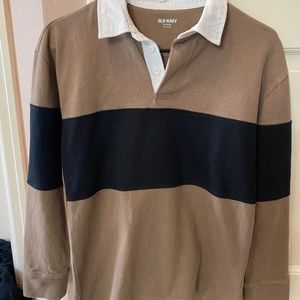 Old Navy Rugby Stripe Polo NWOT XL